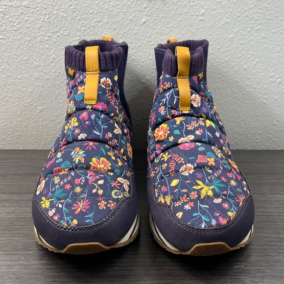 Womens Anna Sui X Teva Ember Mid Quilted Sneakers Sz 8 - Picture 5 of 9